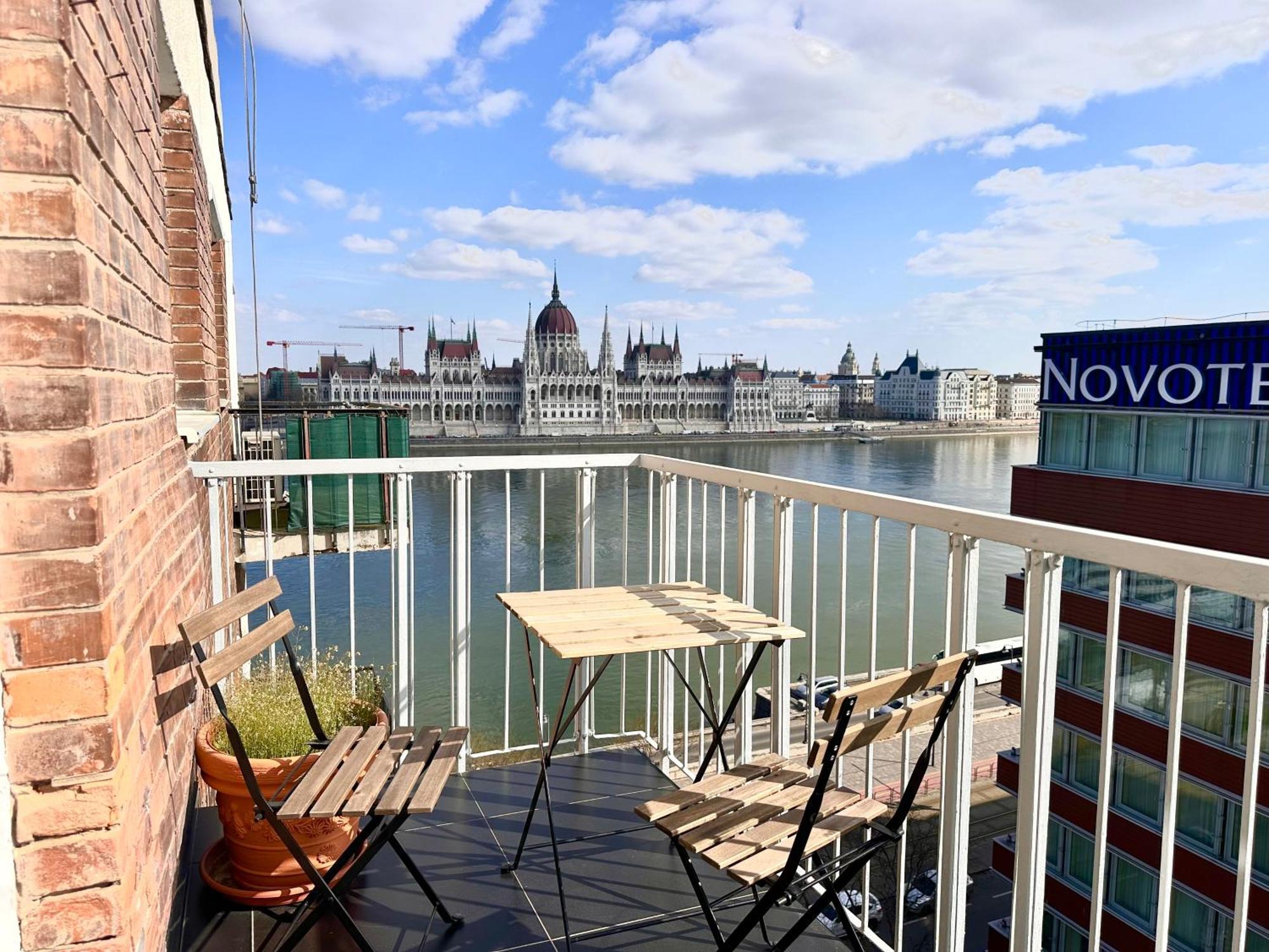 Riverside Luxury Panorama Home - Smarttv, Fastwifi Budapeşte Dış mekan fotoğraf